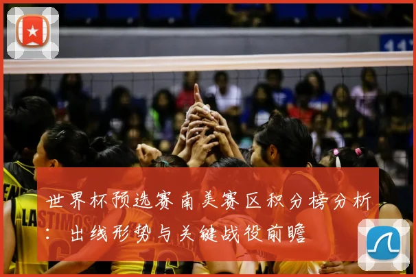 世界杯预选赛南美赛区积分榜分析：出线形势与关键战役前瞻
